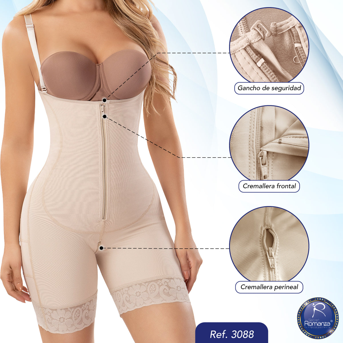 Secret Romanza, Fajas Colombianas Ref. 3088 – Fajas Romanza Mexico
