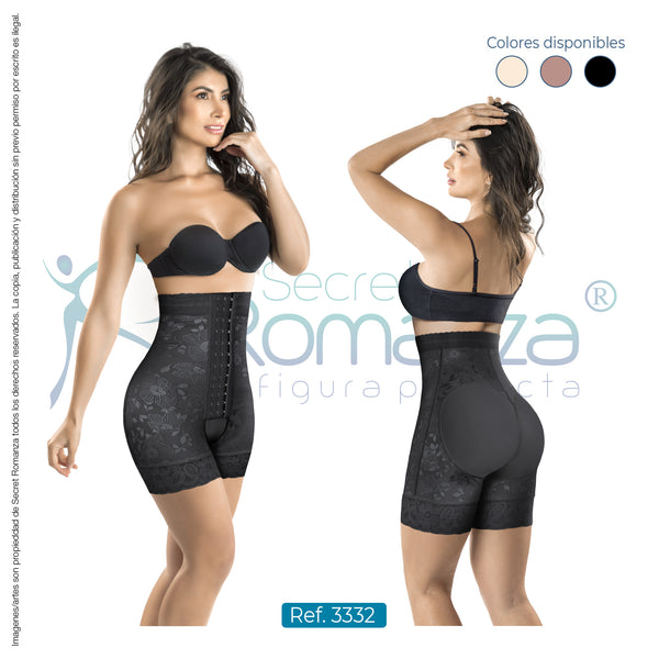 Mod. 3332 Faja tipo calzón en Powernet Jacquard