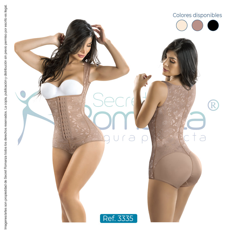 Mod. 3335 Body senos libres Powernet Jacquard